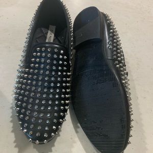 Black spite, Steve Madden loafers for men